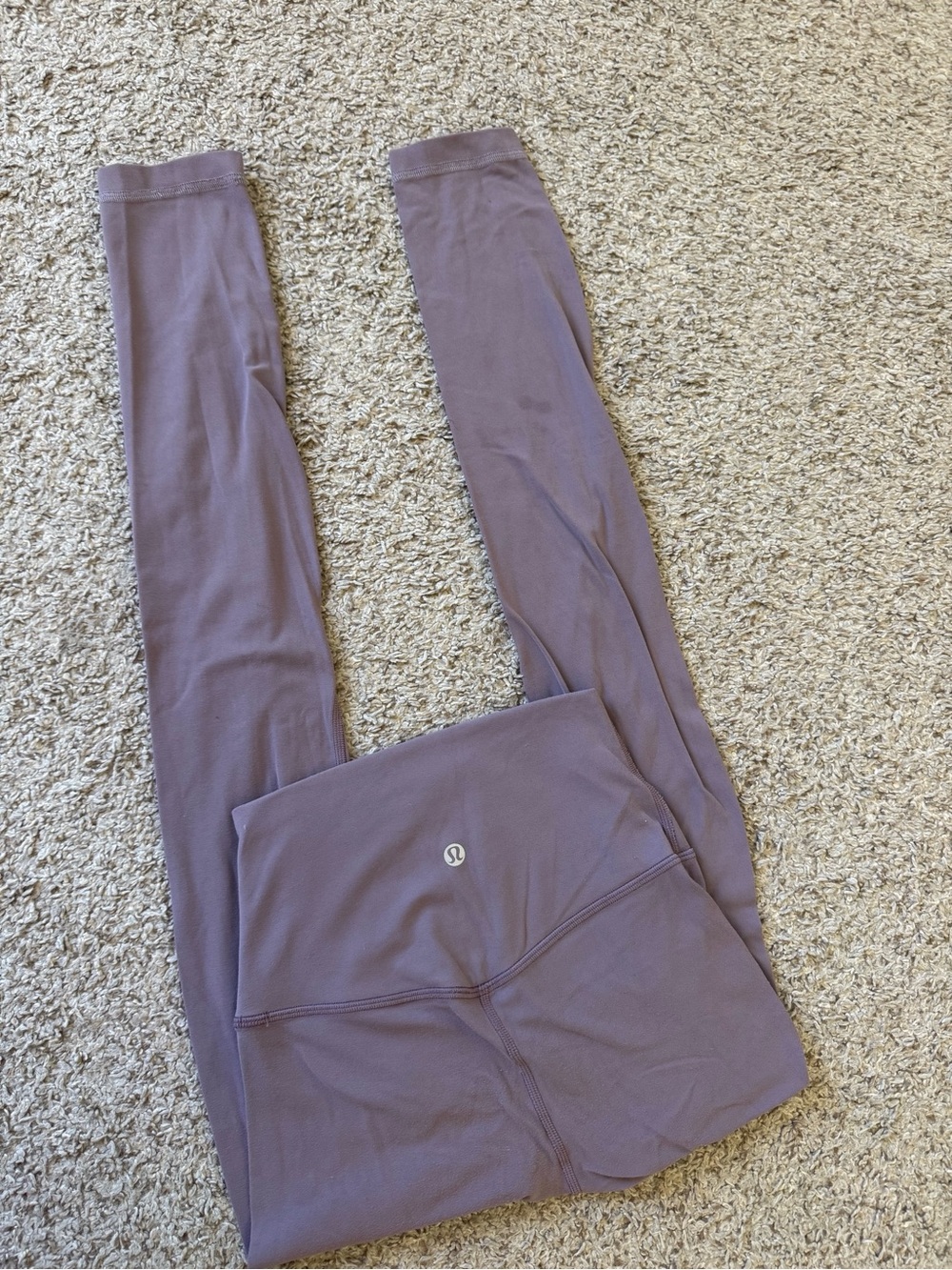 lululemon athletica Mauve High-Rise Seamless Leggings